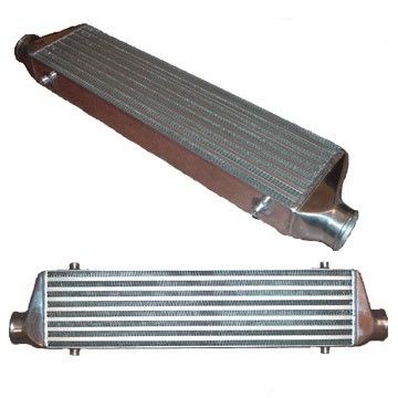 Compacte Vacuüm Finned BuisWarmtewisselaar/Aluminiumintercooler voor Auto