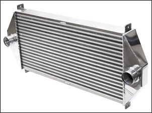 Het aluminium soldeerde Finned de Luchtkoeler van de BuisWarmtewisselaar voor Bouwmachines