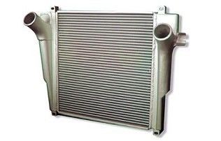 Het aluminium soldeerde Finned de Luchtkoeler van de BuisWarmtewisselaar voor Bouwmachines
