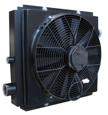 Op zwaar werk berekende Hydraulische de Plaatvin van de OlieWarmtewisselaar voor Graafwerktuig met Ventilator