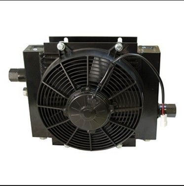 Hydraulische de OlieWarmtewisselaar van de plaatvin/DC24V-de Oliekoeler van de Aluminiumlucht