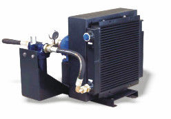 Hydraulische de OlieWarmtewisselaar van de plaatvin/DC24V-de Oliekoeler van de Aluminiumlucht
