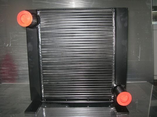 Zwarte Plaatvin die Hydraulische OlieWarmtewisselaar voor Graafwerktuig/vibratile Rol solderen