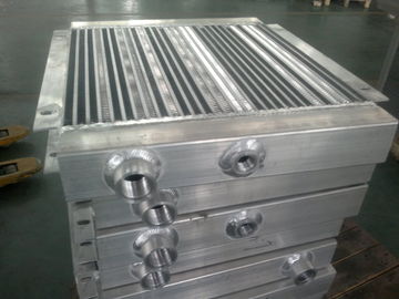 Het aluminium soldeerde Plaat en VinWarmtewisselaar, de koeler van de de olielucht van de schroefcompressor