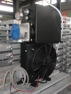 Aangepast Plaat en VinWarmtewisselaar Koelsysteem met Ventilator