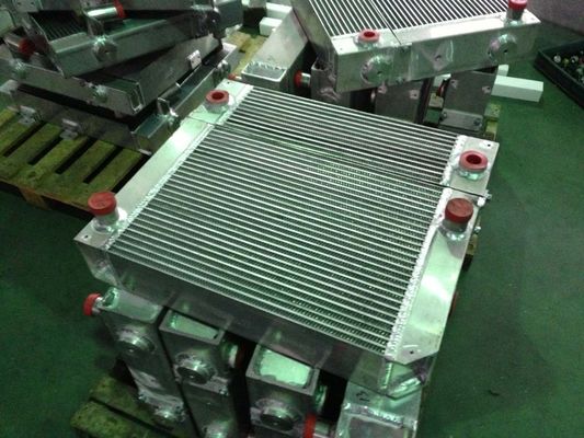 Aluminium plaat-Bar Warmtewisselaar voor motor het koelen wordt gebruikt die