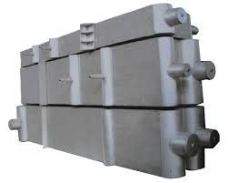 De aluminium Gesoldeerde Warmtewisselaar van de Plaatvin Voor Luchtscheiding