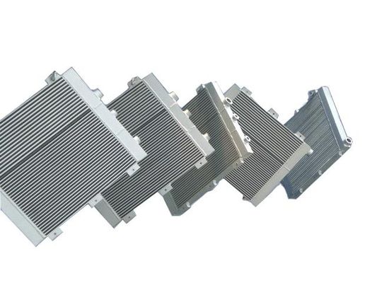 Vacuüm Gesoldeerde de Warmtewisselaarplaat van de Luchtcompressor - De Olieradiator van het Vinaluminium