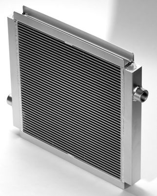 Van de de Vinlucht van de aluminiumplaat van de de CompressorWarmtewisselaar het Gesoldeerde Koelsysteem Vacuüm