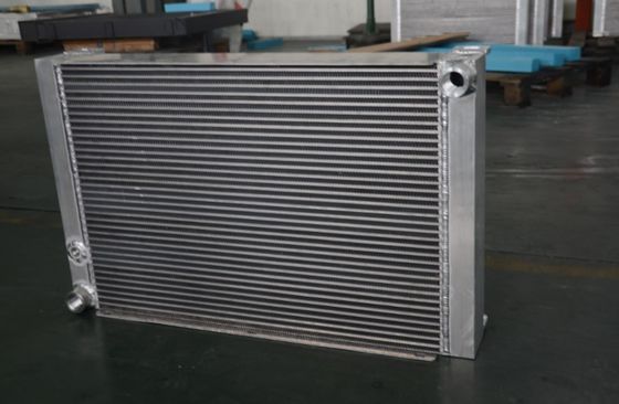Warmtewisselaar van de de Plaatvin van het trillings de Bestand Aluminium Voor Luchtcompressor