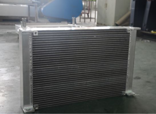 Warmtewisselaar van de de Plaatvin van het trillings de Bestand Aluminium Voor Luchtcompressor