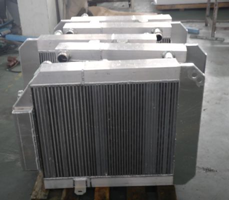 De lichtgewichtwarmtewisselaar van de Luchtcompressor, Volledig gelaste warmtewisselaar