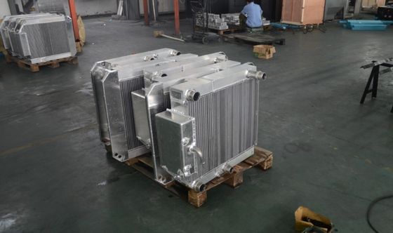 Het vacuüm Solderen en Argon die de Enige Warmtewisselaar van de Schroefcompressor Lassen