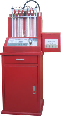 Het Meetapparaat en de Reinigingsmachine van de hoge Prestatiesbrandstofinjector met Oliesysteem, Cilinder 6